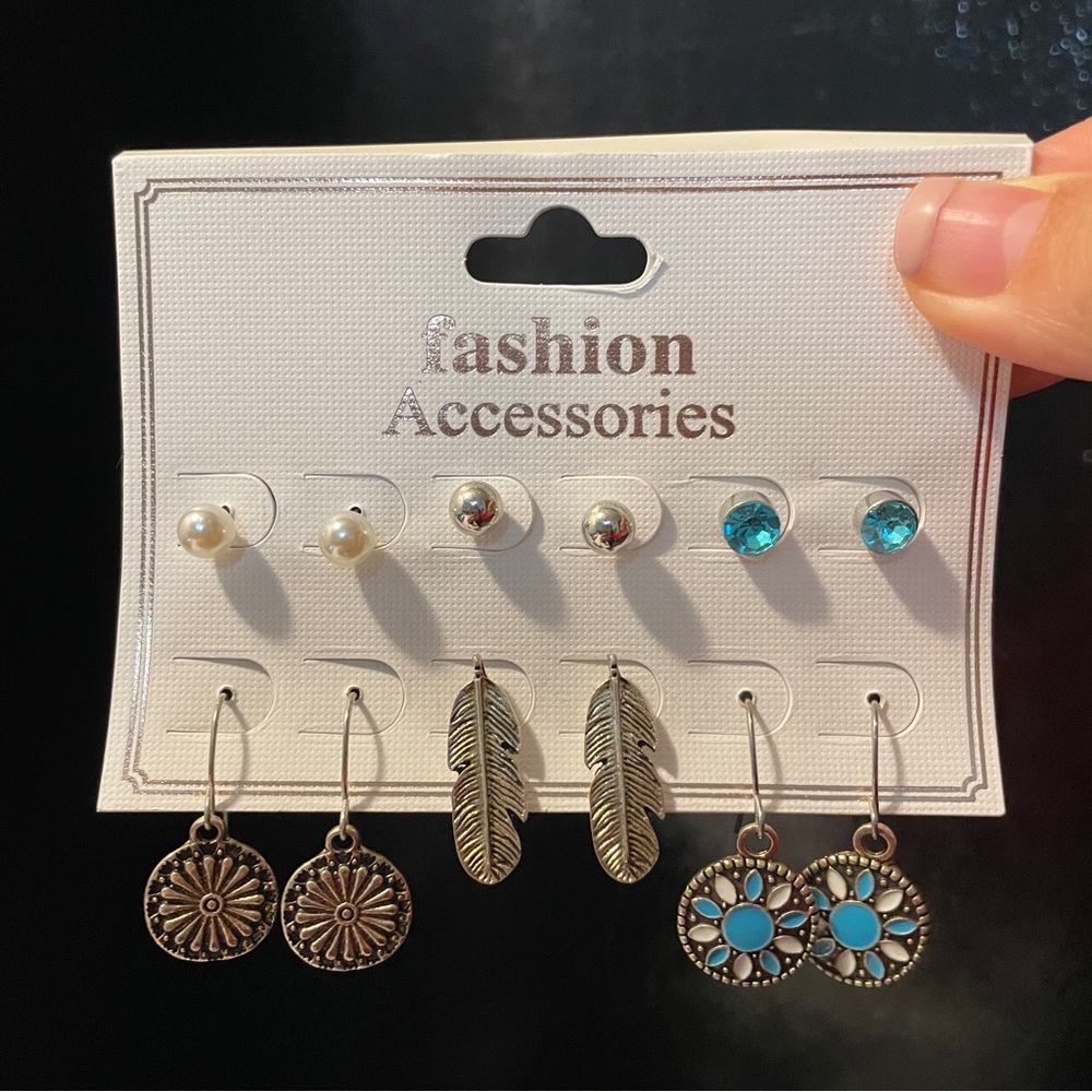 Boho Western Indie Dream Catcher Earrings